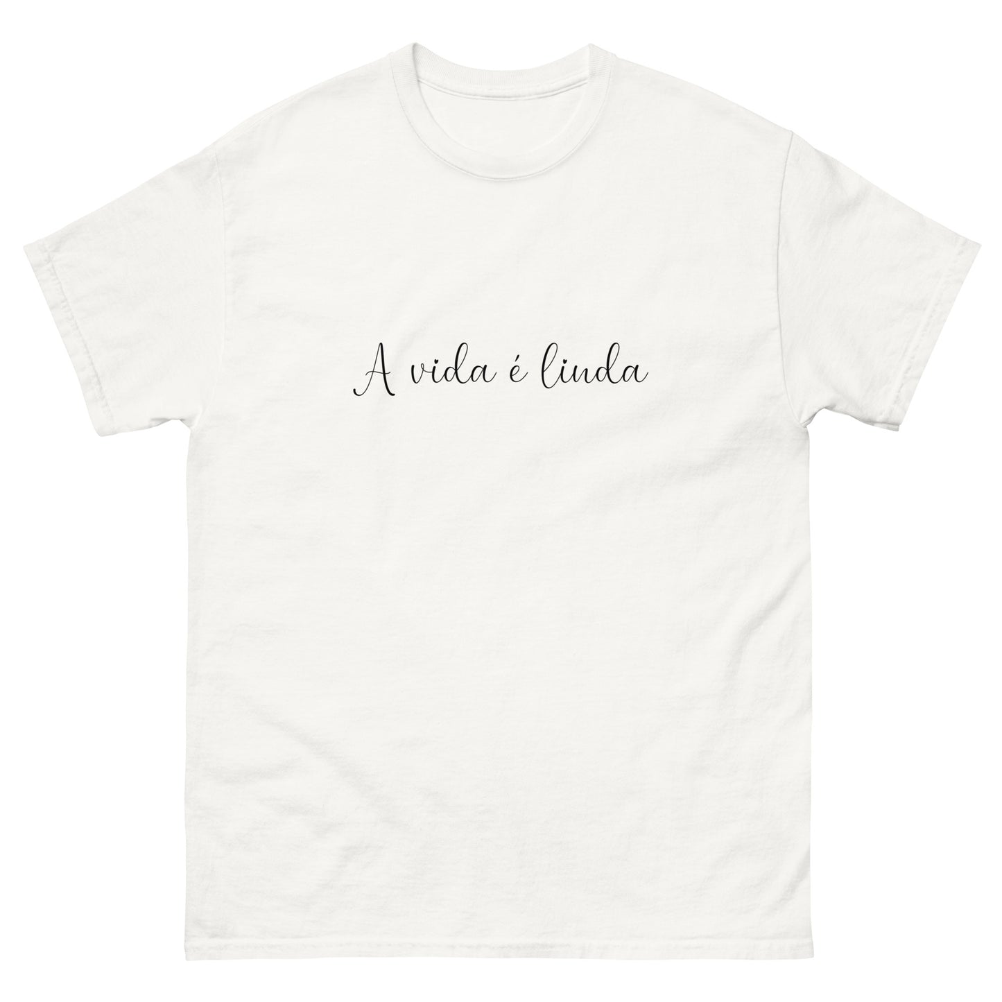 T-shirt « A vida é linda »