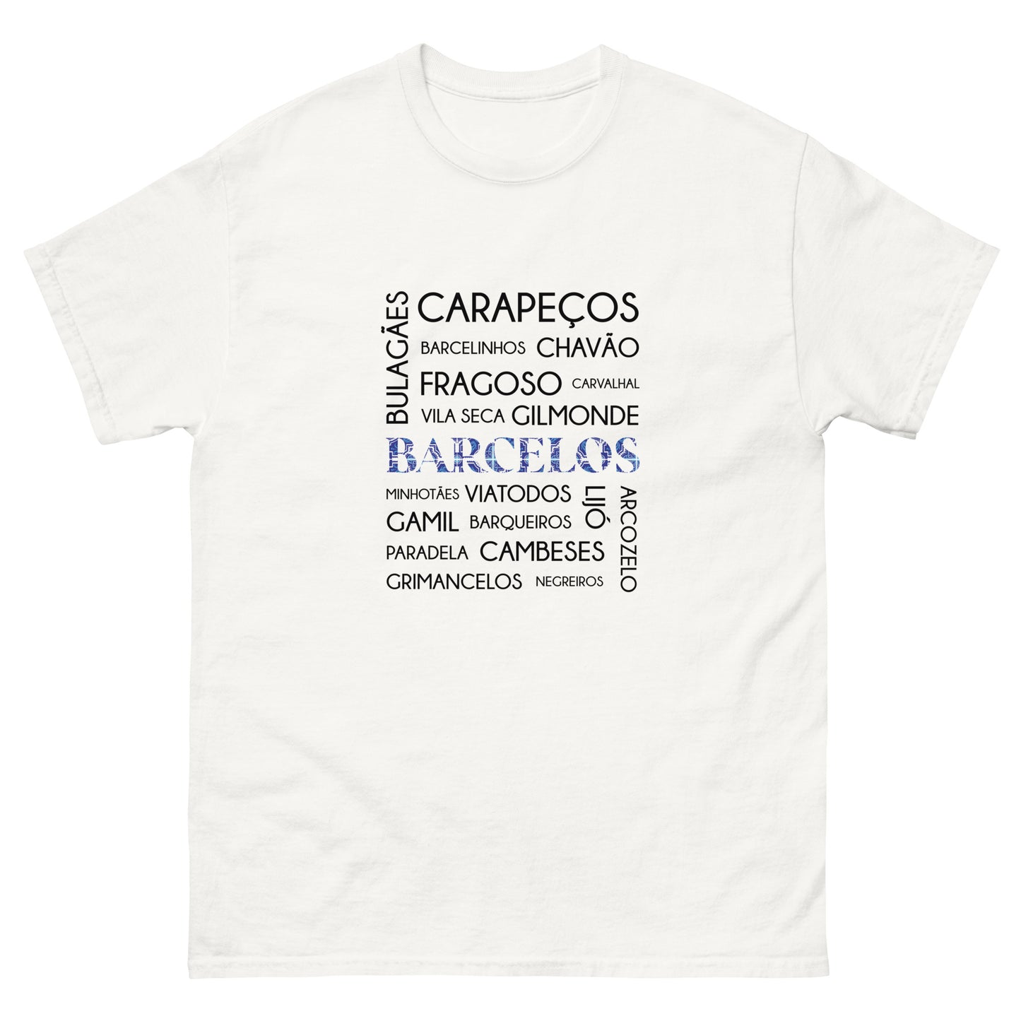 T-shirt « Barcelos e freguesias »