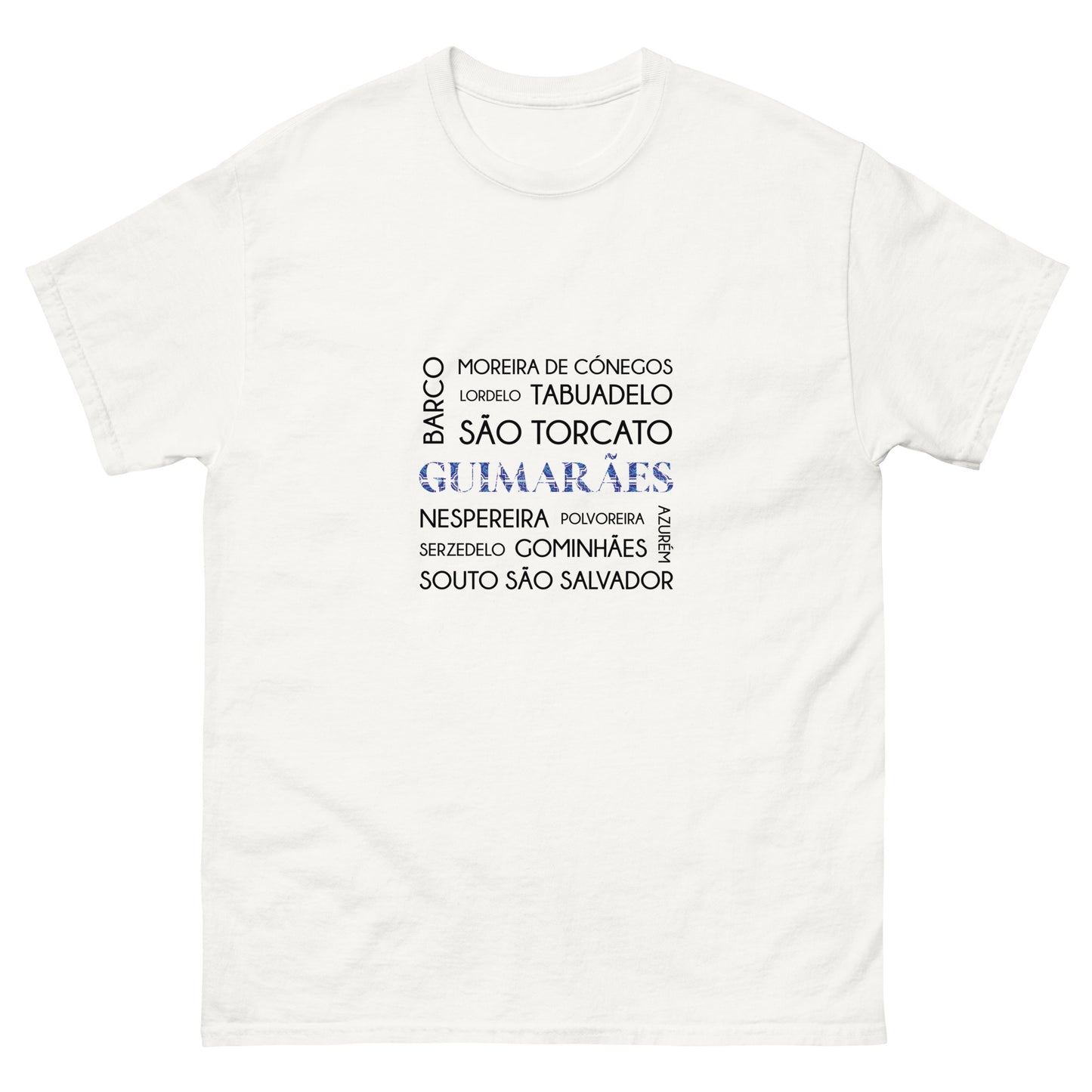 T-shirt “Guimarães e freguesias”