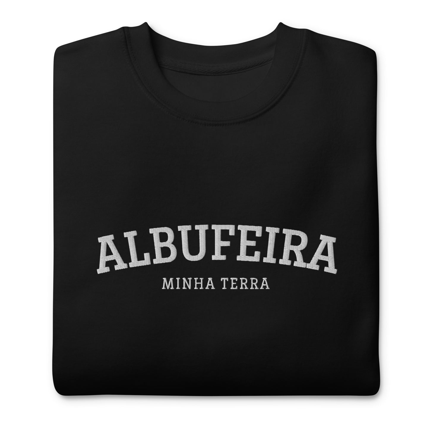 Moletom bordado "Albufeira, Minha Terra"