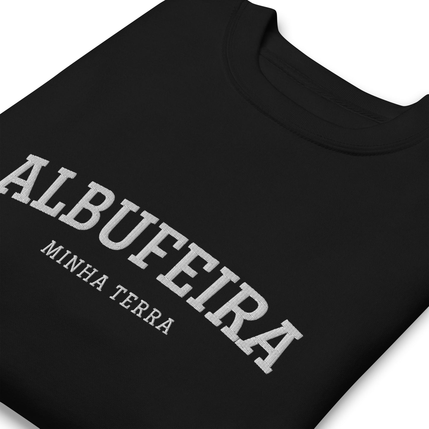 Moletom bordado "Albufeira, Minha Terra"