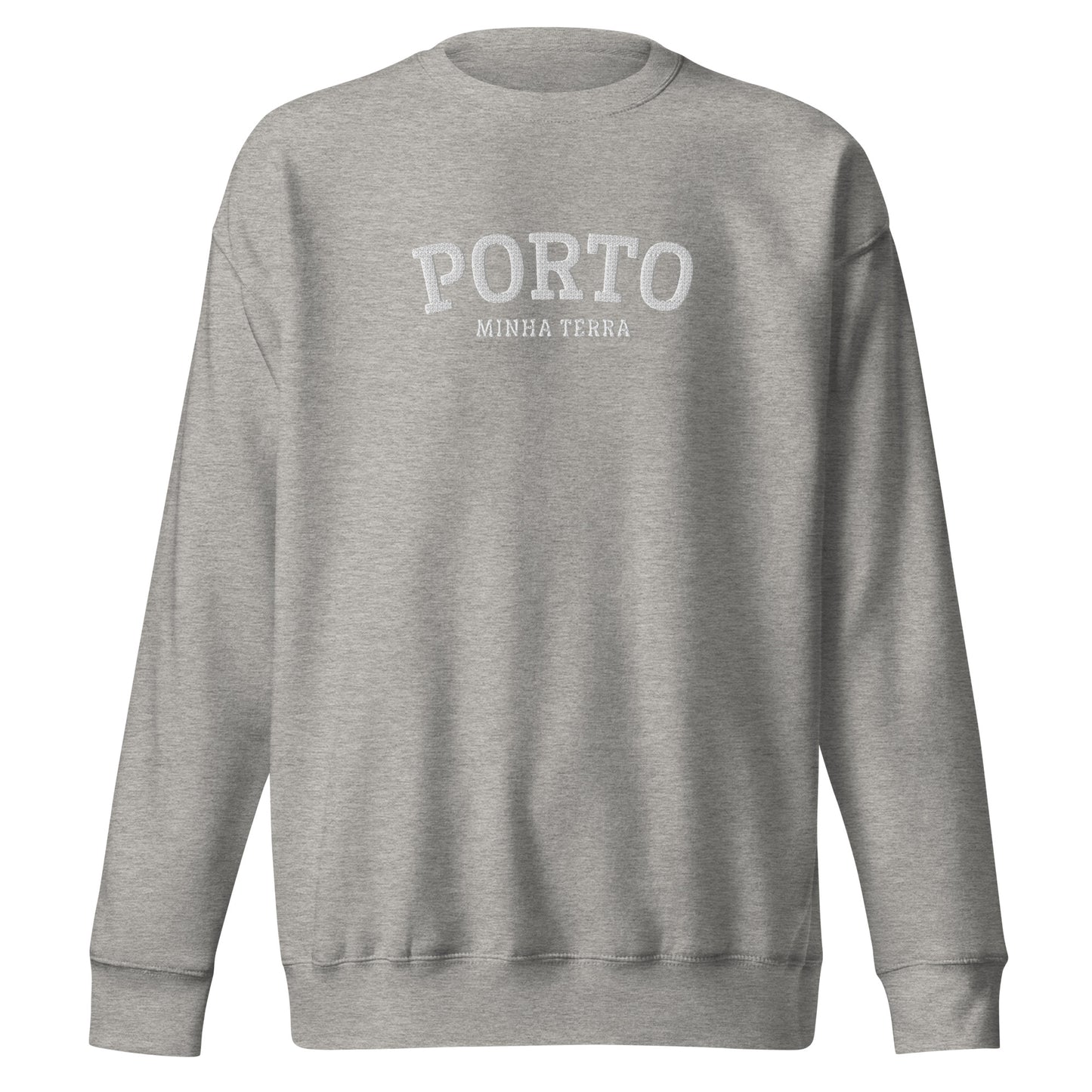 Moletom bordado "Porto, Minha Terra"