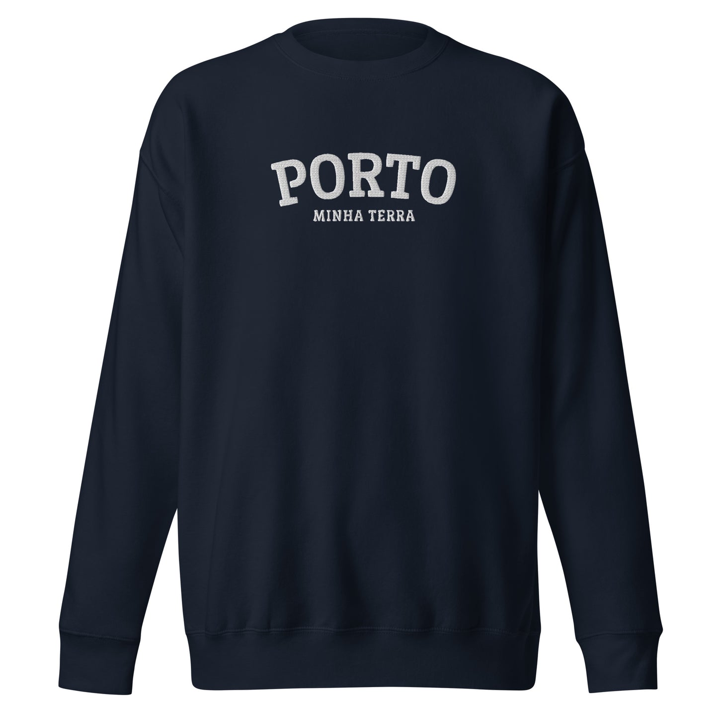 Moletom bordado "Porto, Minha Terra"