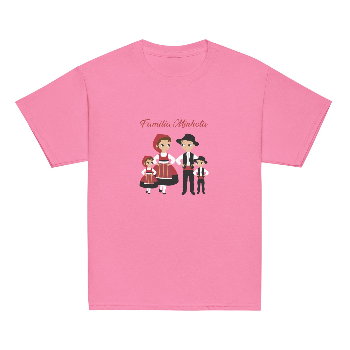 T-shirt infantil “Família Minhota” personalizável