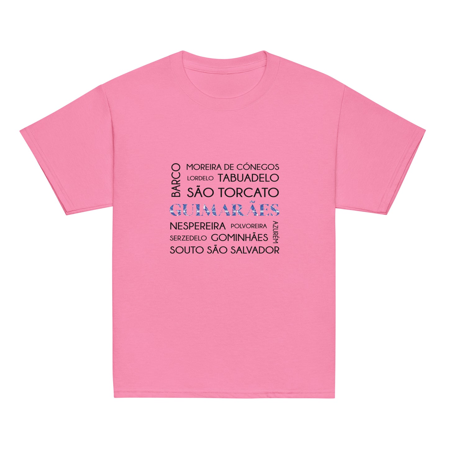 T-shirt infantil “Guimarães e freguesias”