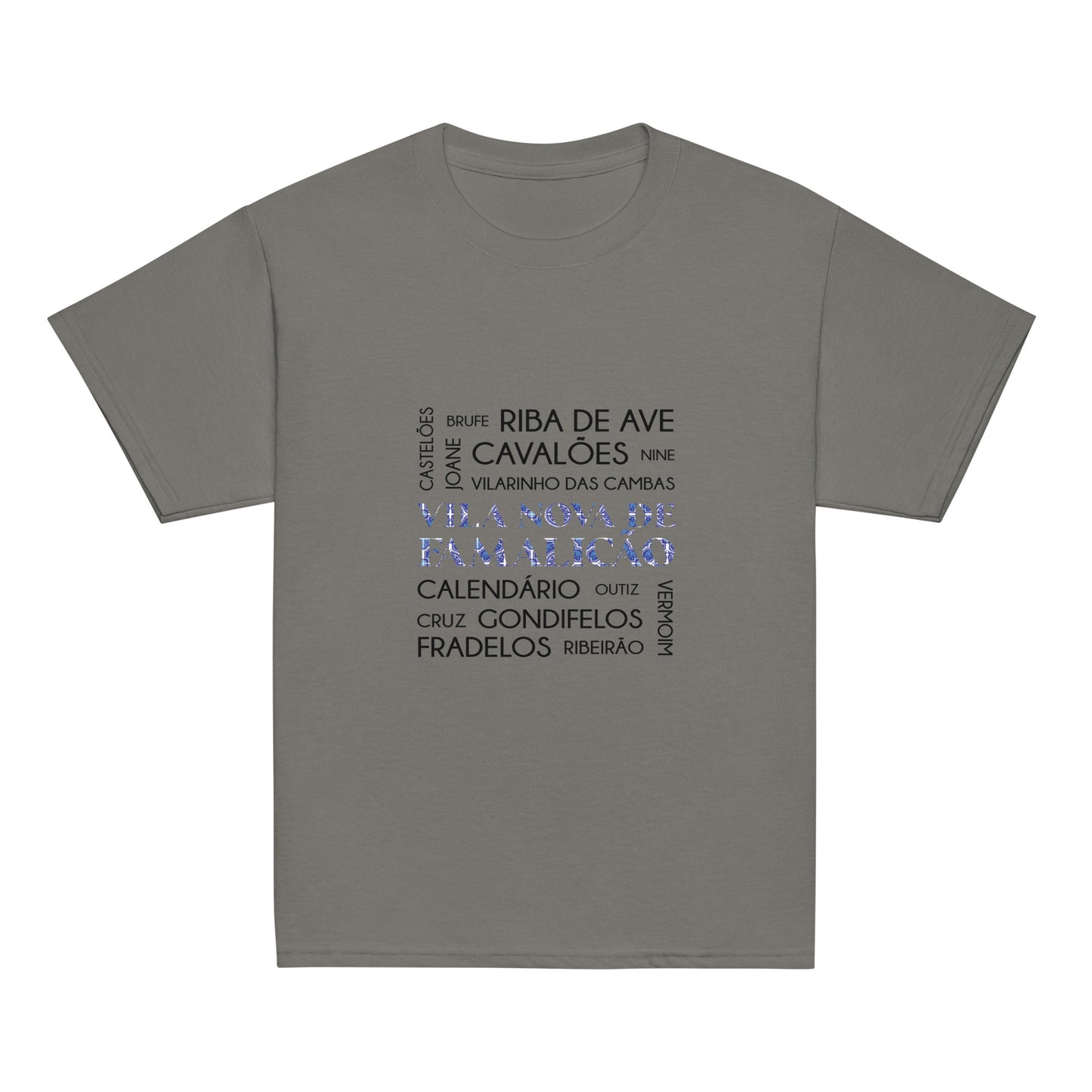 T-shirt infantil “Vila Nova de Famalicão e freguesias”