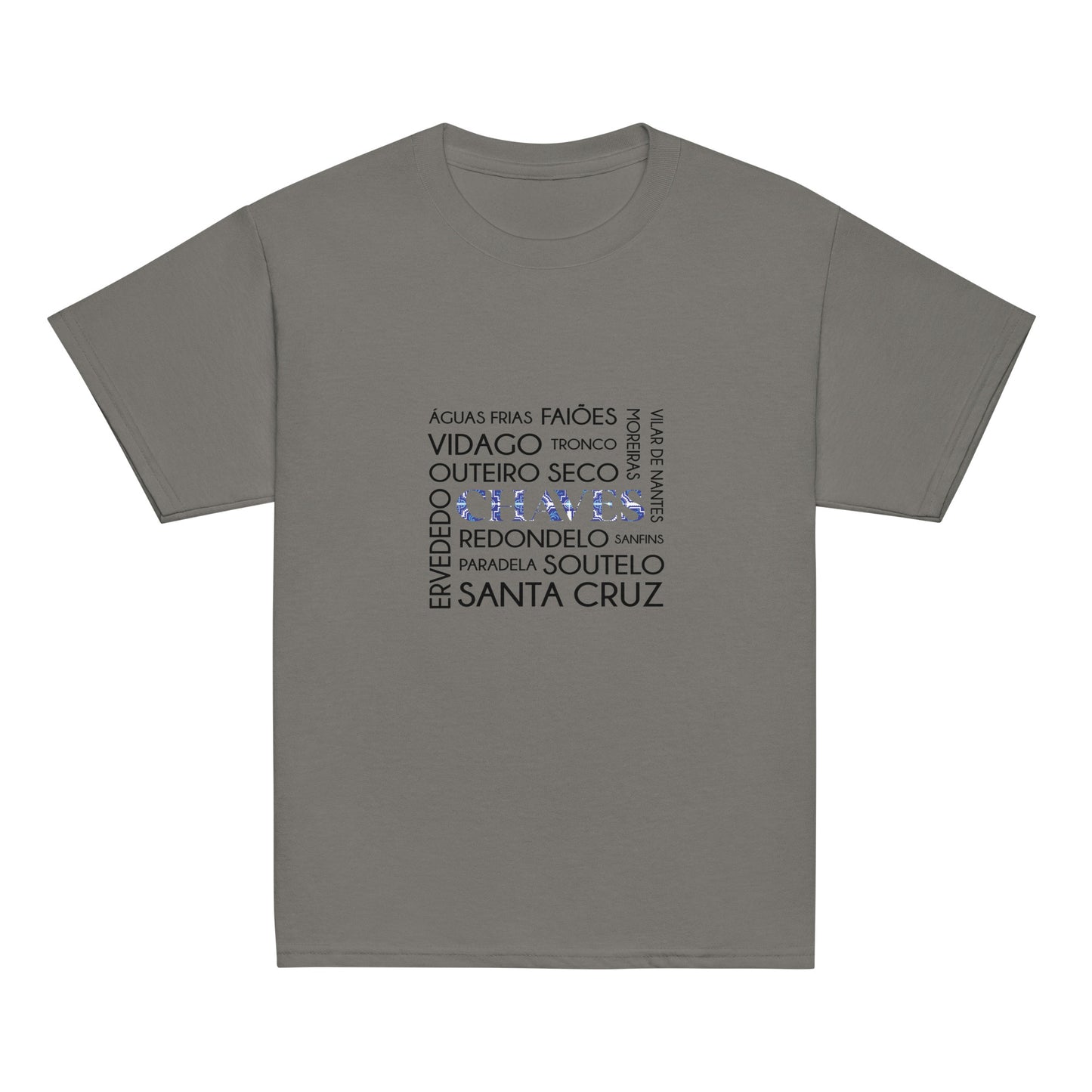 T-shirt infantil “Chaves e freguesias”