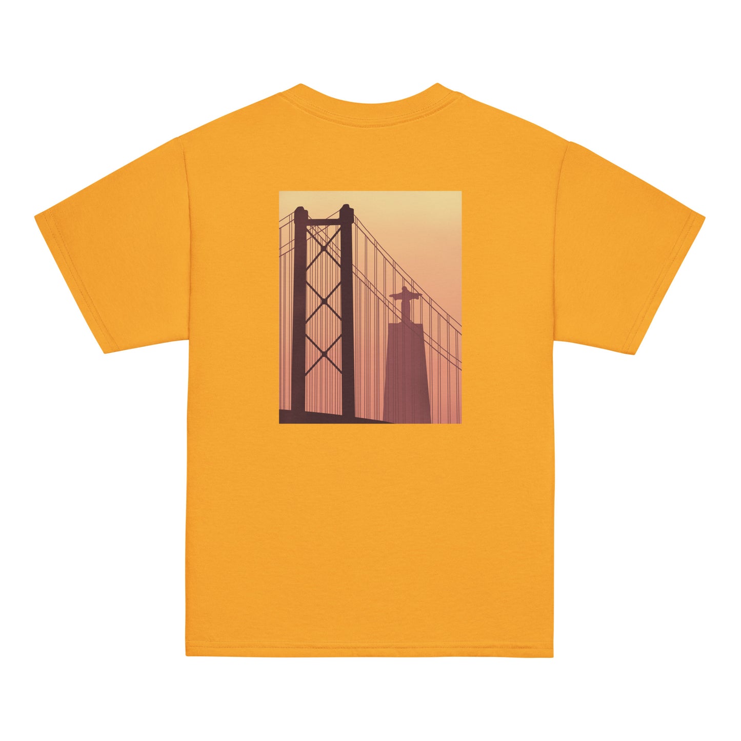 T-shirt infantil “Pôr do Sol em Lisboa”