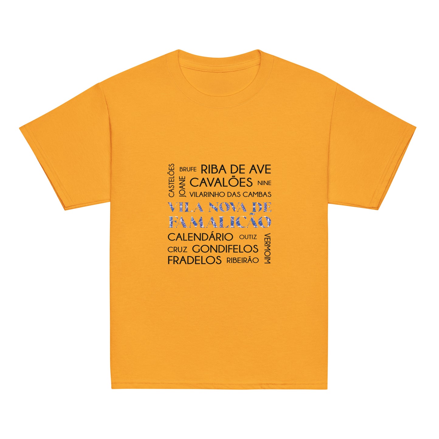 T-shirt infantil “Vila Nova de Famalicão e freguesias”