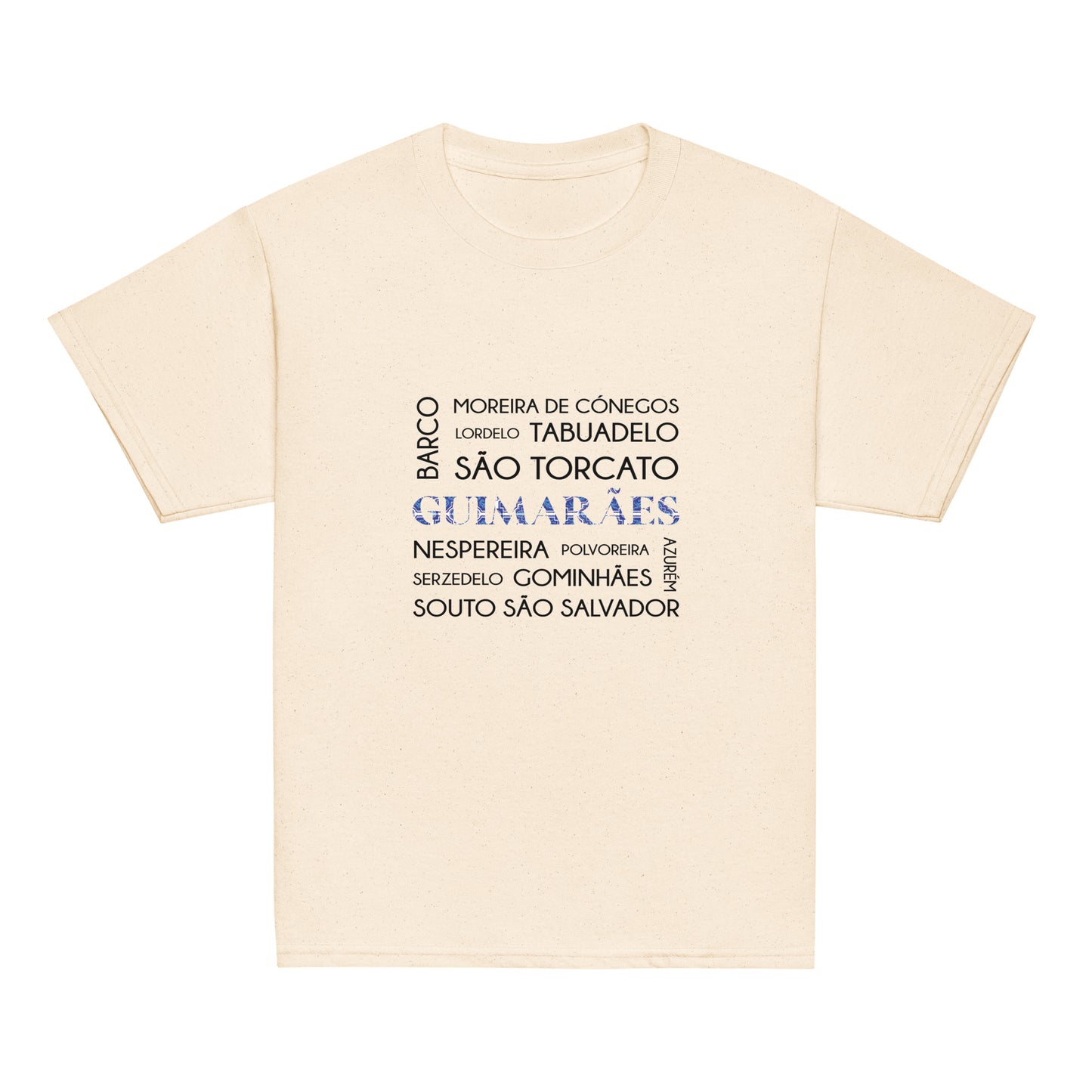 T-shirt infantil “Guimarães e freguesias”