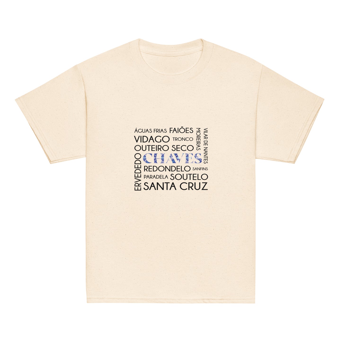 T-shirt infantil “Chaves e freguesias”