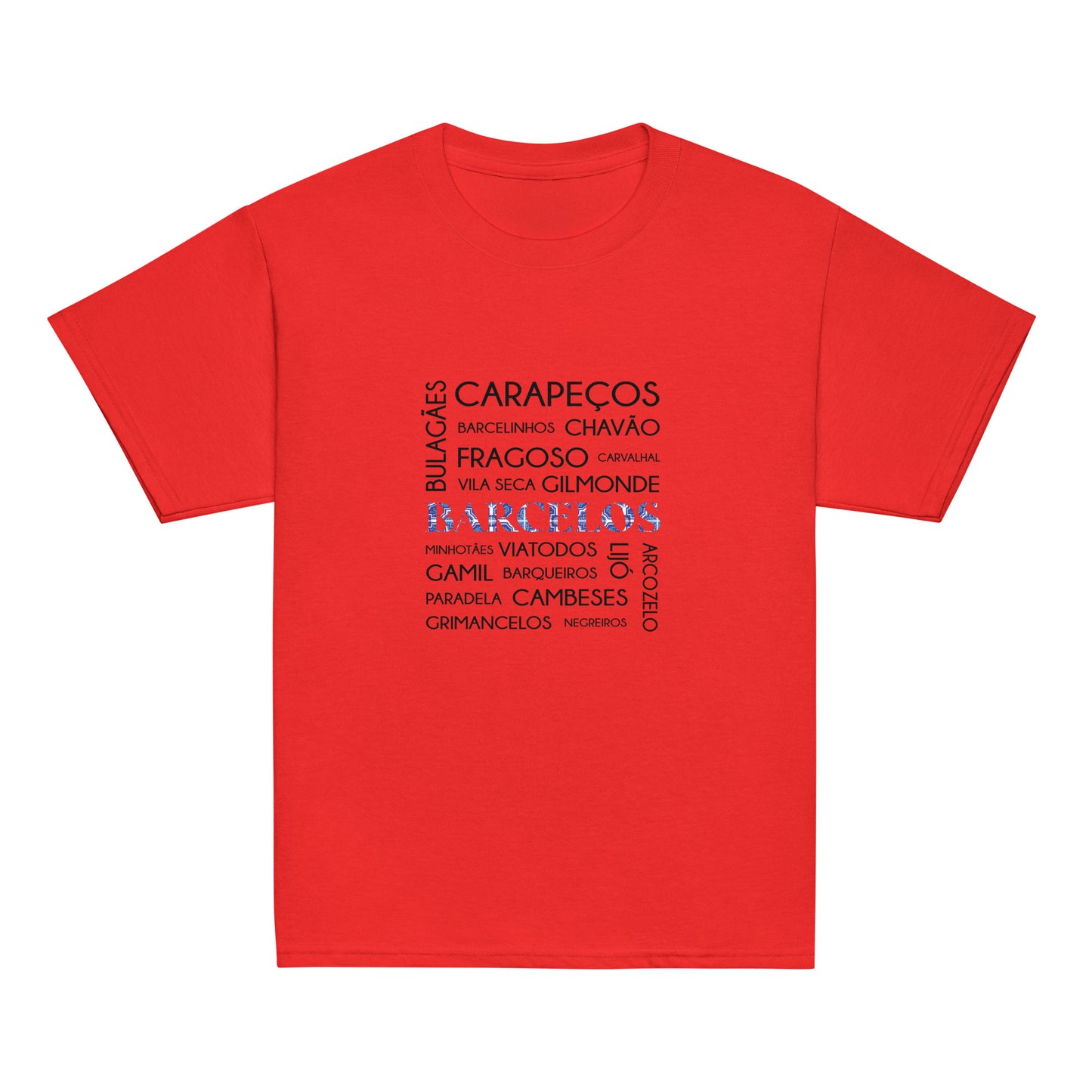 T-shirt infantil “Barcelos e freguesias”