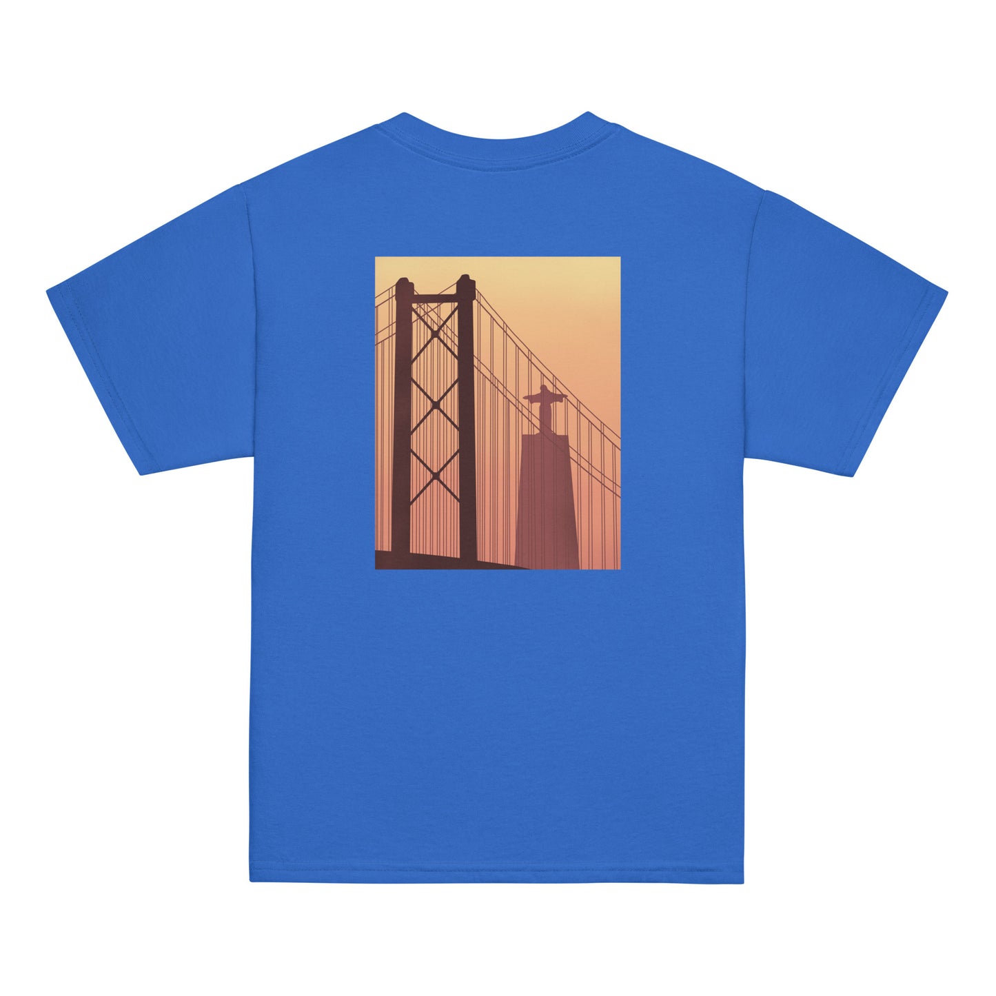 T-shirt infantil “Pôr do Sol em Lisboa”