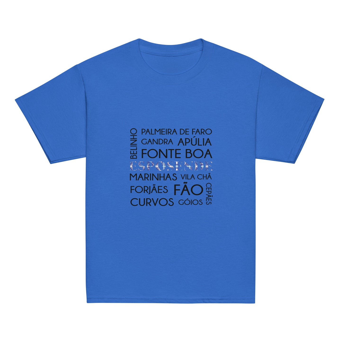 T-shirt infantil “Esposende e freguesias”