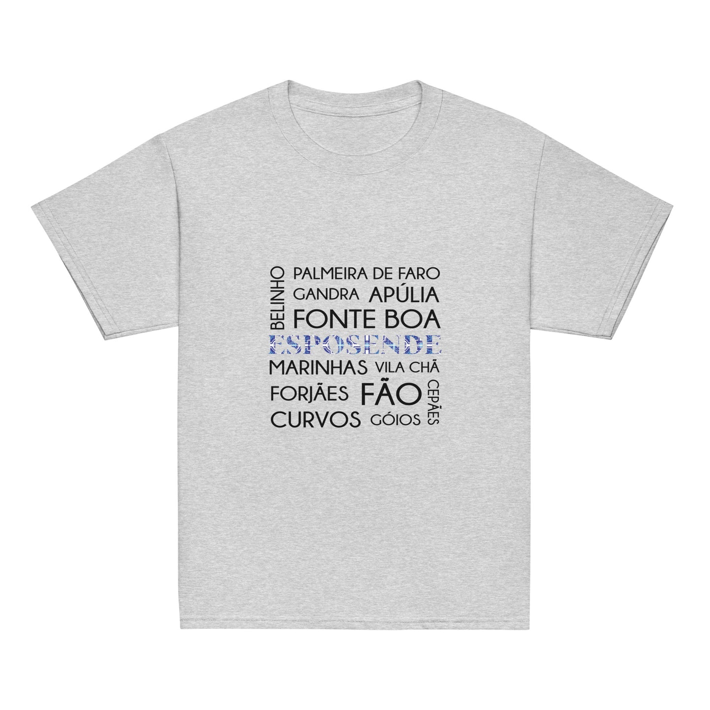 T-shirt infantil “Esposende e freguesias”