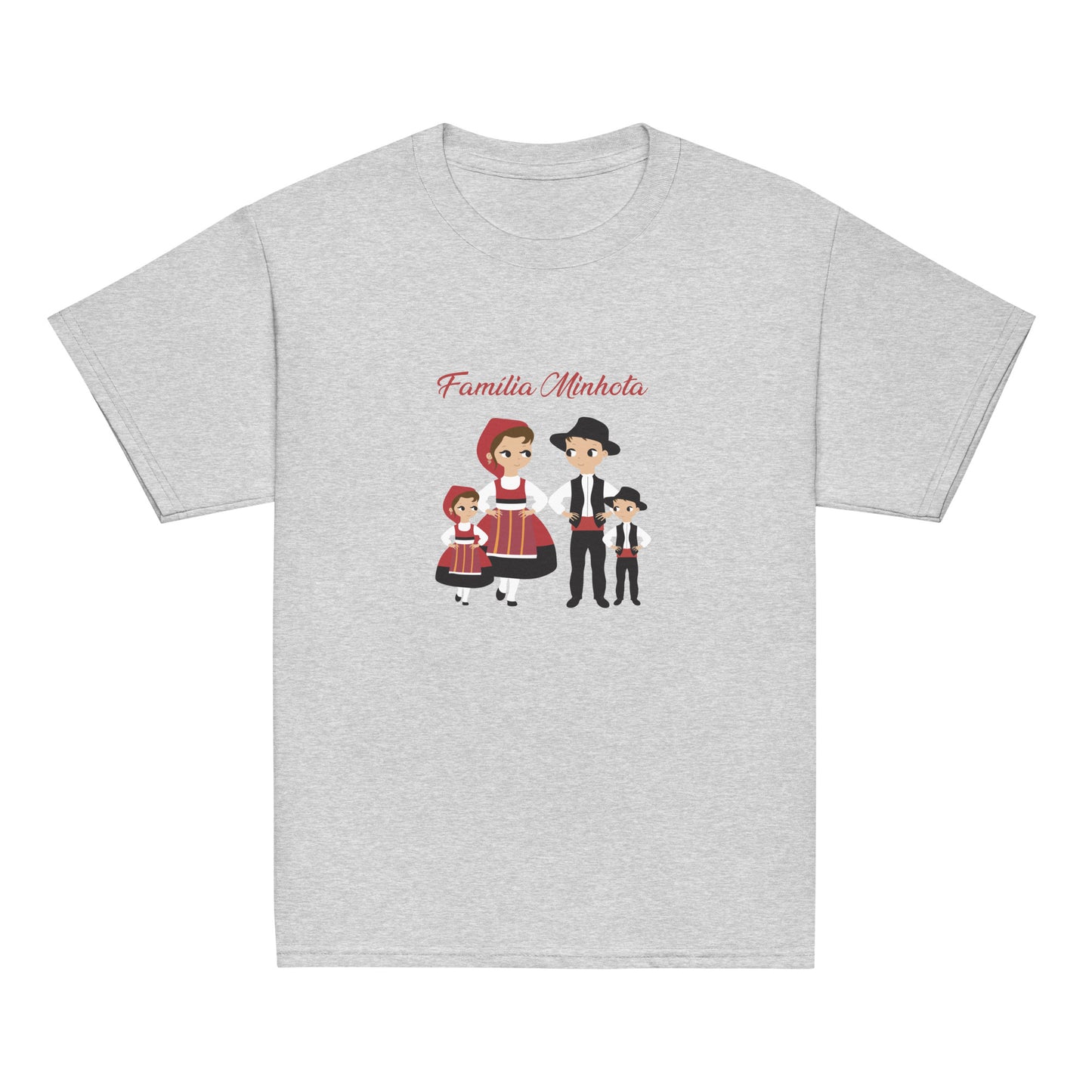 T-shirt infantil “Família Minhota” personalizável