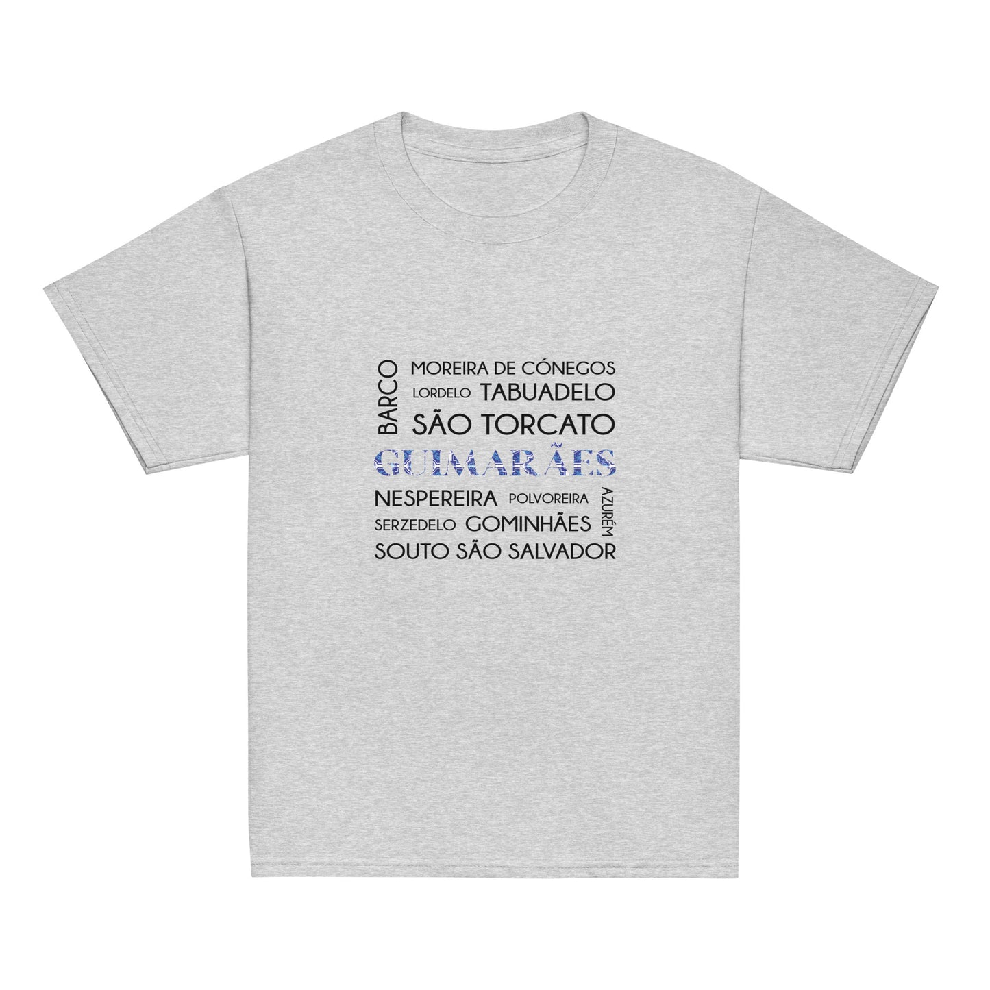 T-shirt infantil “Guimarães e freguesias”