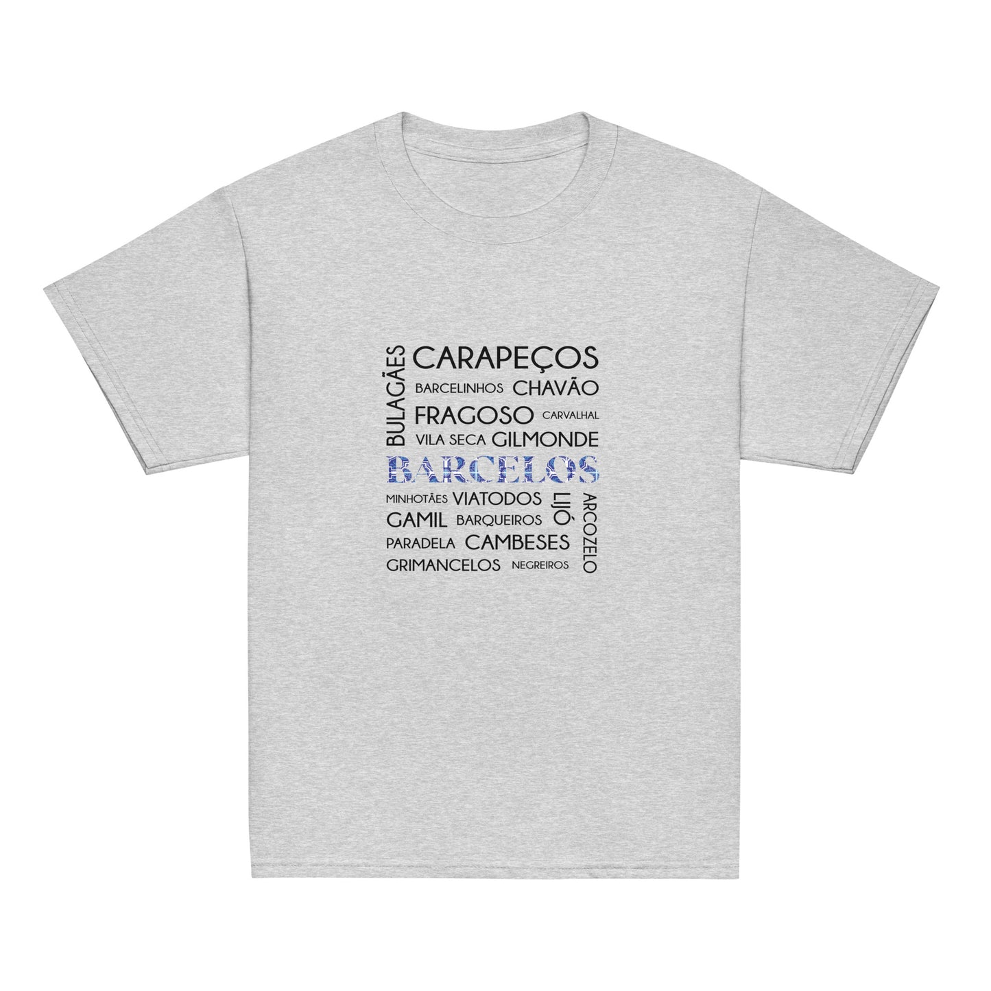 T-shirt infantil “Barcelos e freguesias”