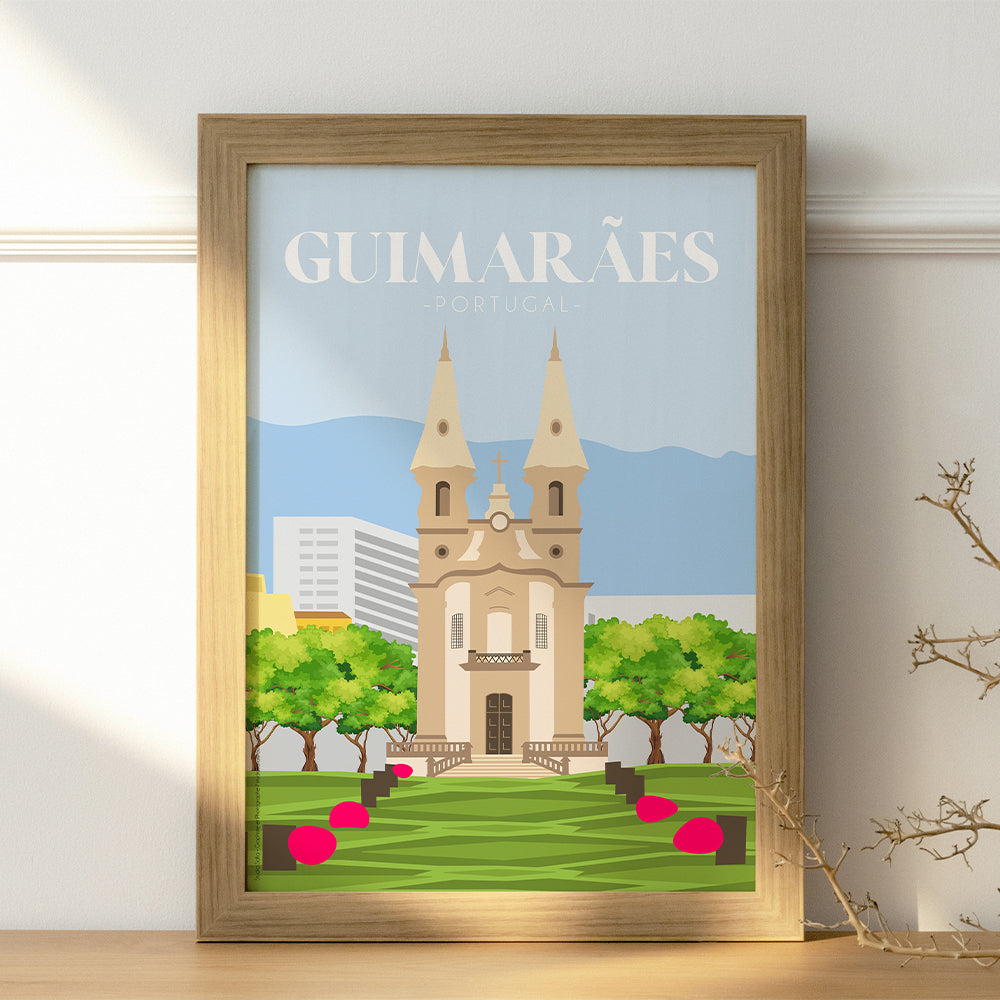 Affiche "Guimarães" - PDF à imprimer