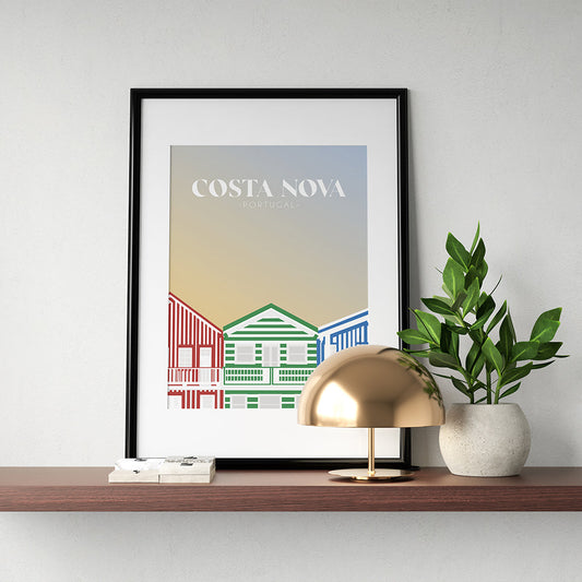 Affiche "Costa Nova" - PDF à imprimer