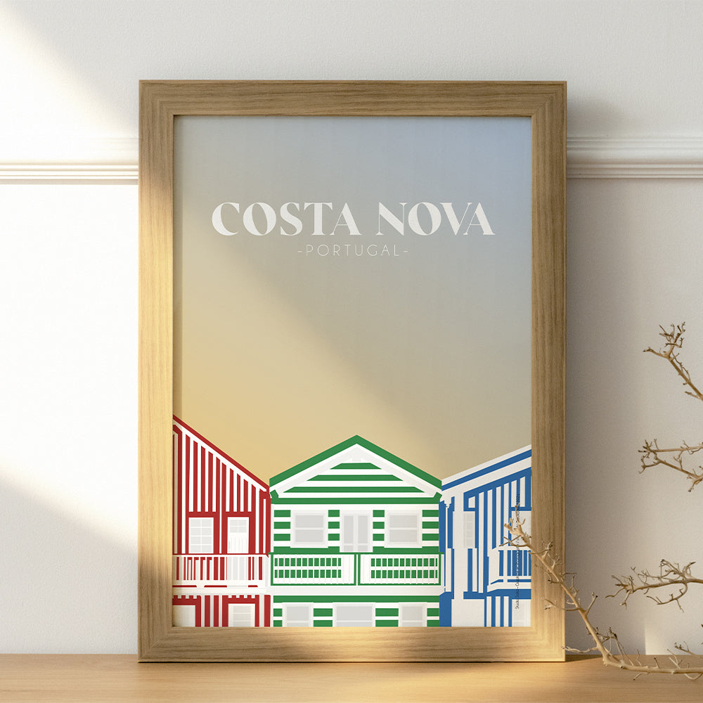 Affiche "Costa Nova" - PDF à imprimer