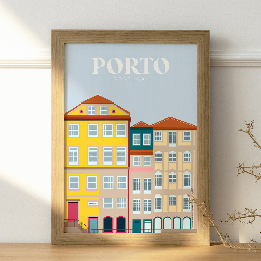 Affiche "Architecture Porto" - PDF à imprimer