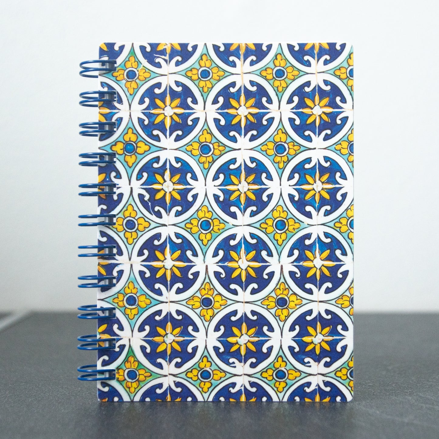 Caderno espiral A6 "Azulejos Leiria"