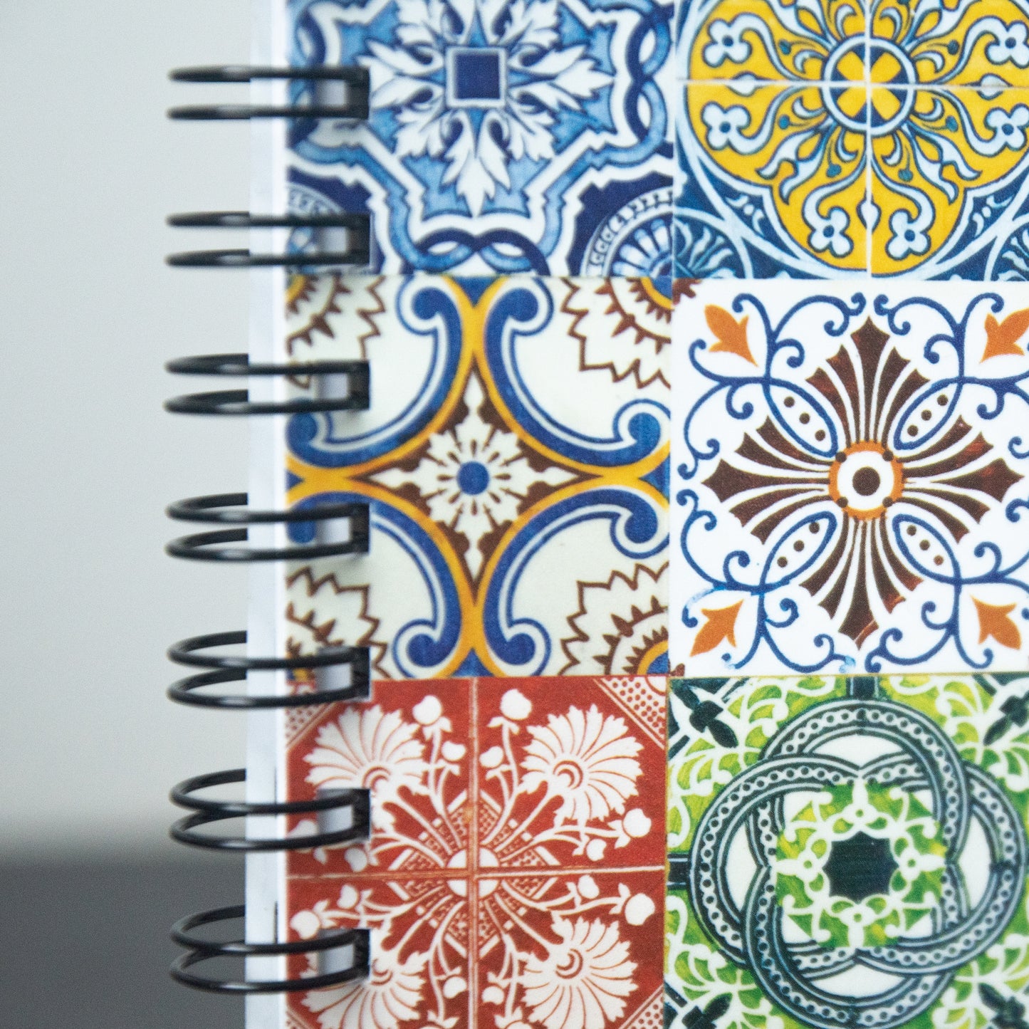 Caderno espiral A6 "Azulejos Porto"