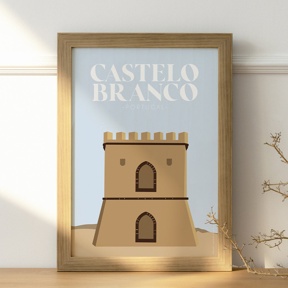 Affiche "Castelo Branco" - PDF à imprimer