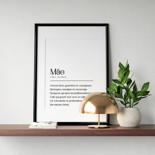 Affiche "Mãe" - PDF à imprimer