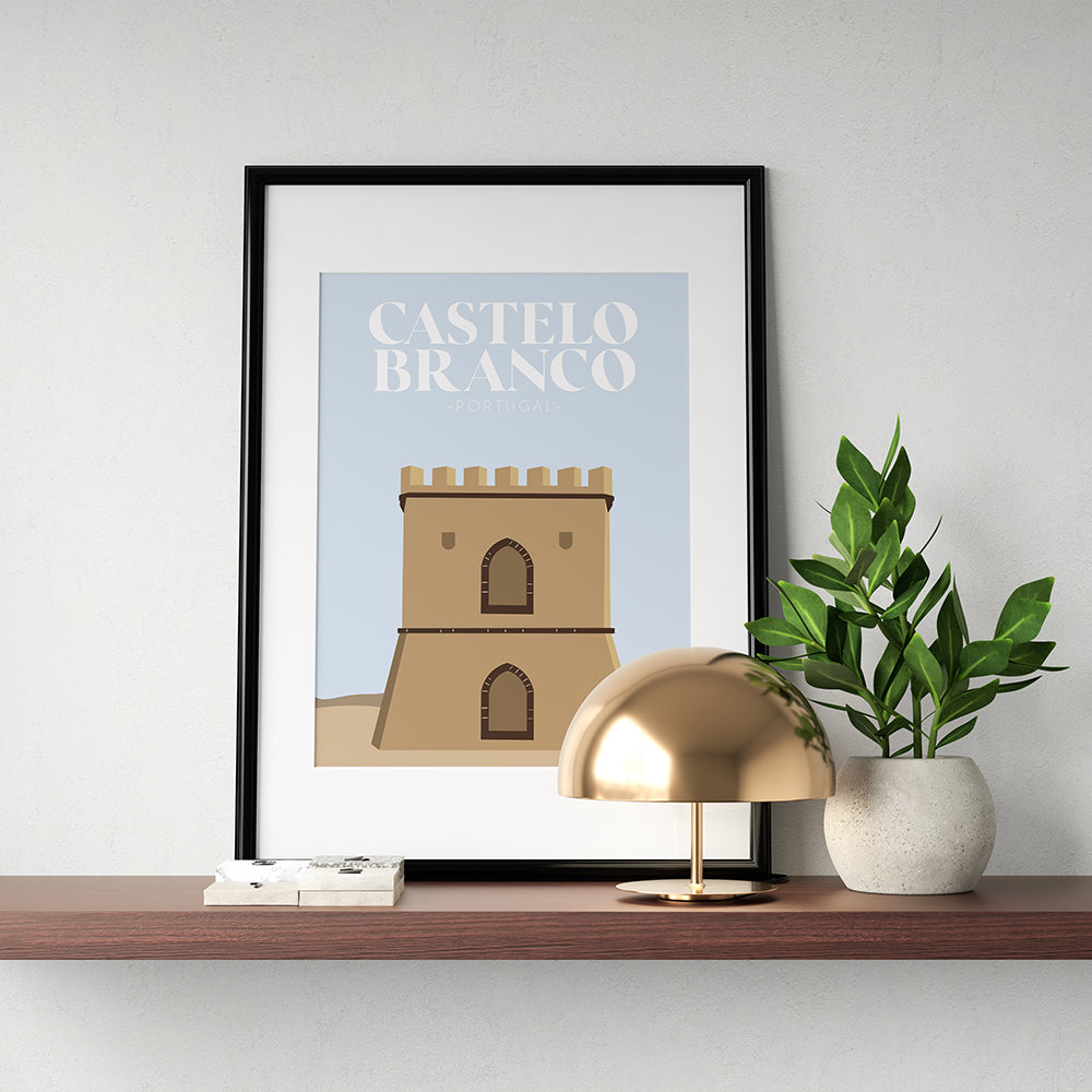 Affiche "Castelo Branco" - PDF à imprimer